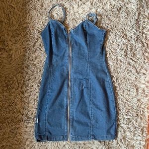 forever 21 denim dress